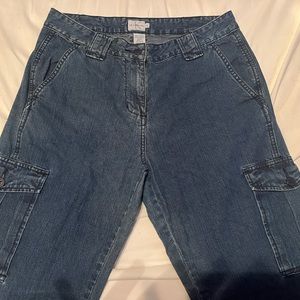 Calvin Klein size 10 cargo jeans.